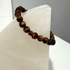 Natural Tiger Eye Stretch Bracelet